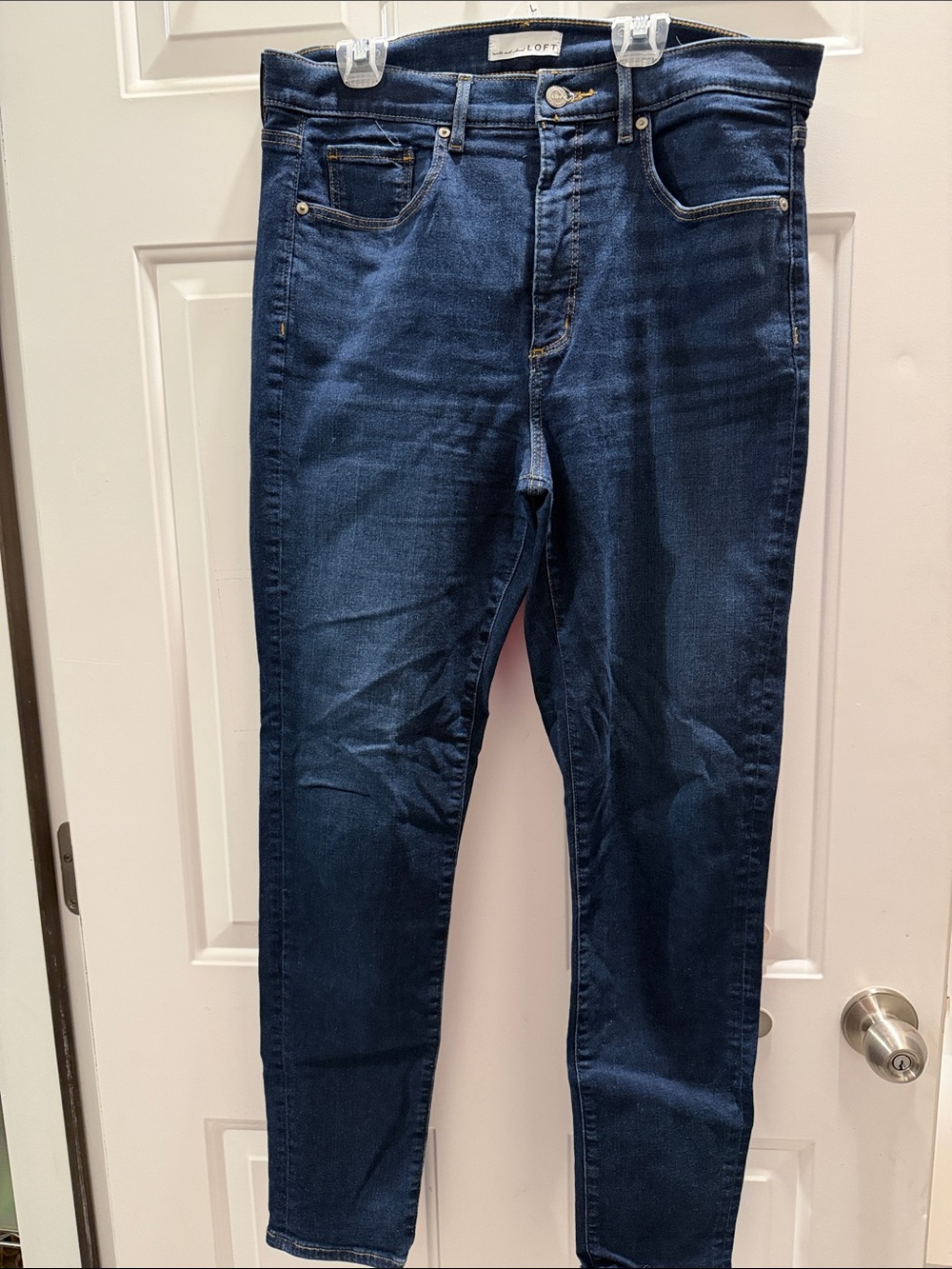 LOFT Indigo Skinny Jeans